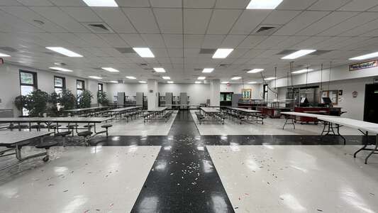 Gwin Oaks Elementary School Cafeteria in Lawrenceville