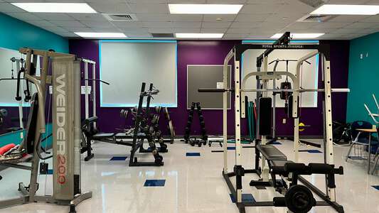 Cutler Bay Senior High School Weight Room in Cutler Bay