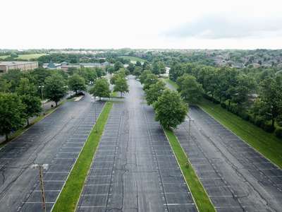 Paul Laurence Dunbar High School Parking Lot in Lexington