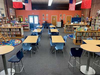 Jacob G. Smith Elementary School Library in Savannah