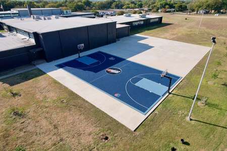 Frederick Douglas Todd Sr Middle School Outdoor Basketball Courts in Dallas