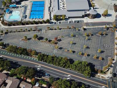 Dougherty Valley High School Parking Lot - Staff in San Ramon