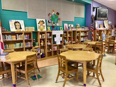 Central Park Elementary School Library in Birmingham