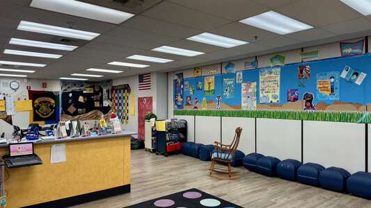 Manlio Silva Elementary School Library in Stockton 3