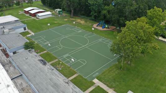 Lacoochee Elementary School Outdoor Basketball Courts in Dade City