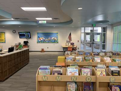 Haven Elementary School Library in Savannah