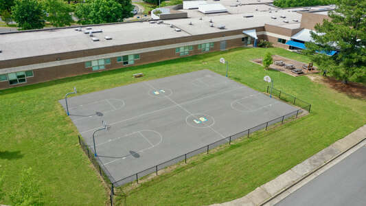 Little River K-8 Outdoor Basketball Courts in Durham