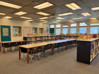 Rancho Las Positas Elementary School Library in Livermore