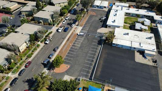 Alta Vista High School Parking Lot - Front in Vista 2
