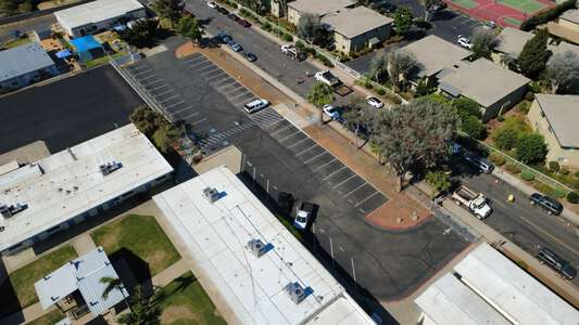 Alta Vista High School Parking Lot - Front in Vista 3