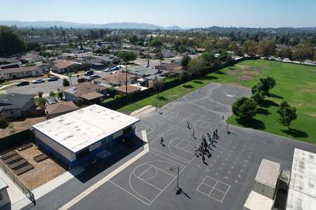Barfield Elementary School Blacktop / Basketball Courts in Pomona