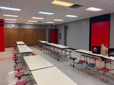Miami Edison Senior High School Cafeteria in Miami