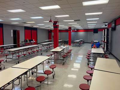 Miami Edison Senior High School Cafeteria in Miami