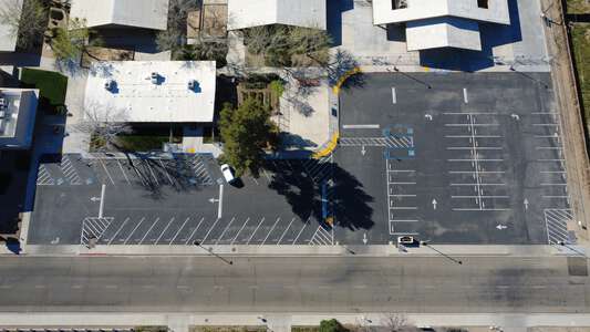 Desert Knolls Elementary School Parking Lot - Front in Apple Valley 2