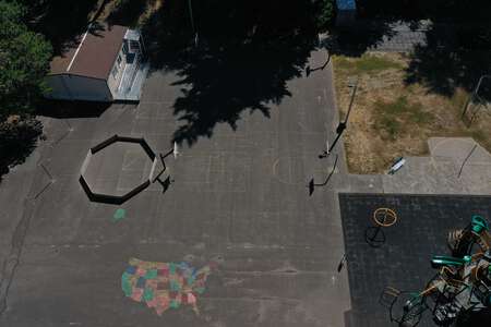 Camelot Elementary School Outdoor Basketball Courts in Auburn