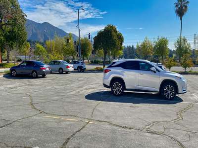 CIS Academy Parking Lot in Pasadena