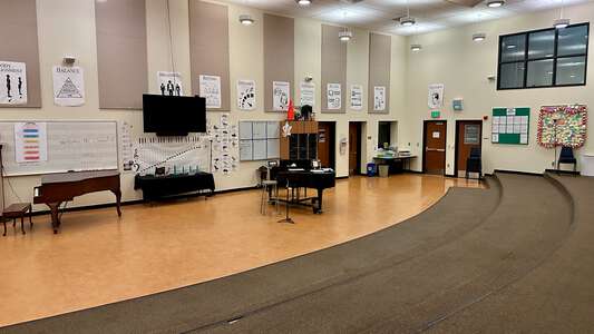 Lake Oswego High School Choir Room in Lake Oswego