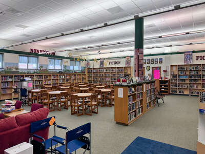 Hanahan Middle School Media Center in Hanahan