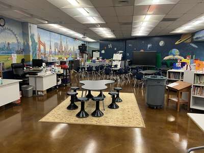 Coal Mountain Elementary School Library in Cumming