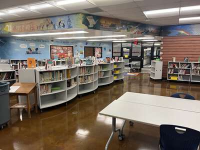 Coal Mountain Elementary School Library in Cumming