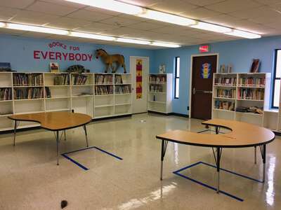 Fondren Elementary Library in Houston