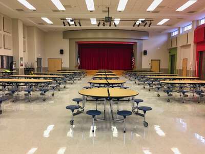 Reagan K-8 Ed Center Cafeteria in Houston