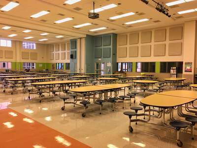 Reagan K-8 Ed Center Cafeteria in Houston