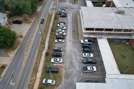 Workman Middle School Parking Lot - Front in Pensacola 2