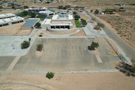 California City Middle School Parking Lot - Field in California City
