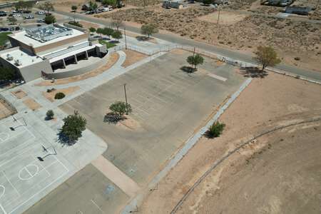 California City Middle School Parking Lot - Field in California City