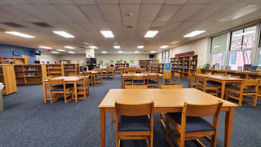 Alcorn Middle School Media Center in Columbia