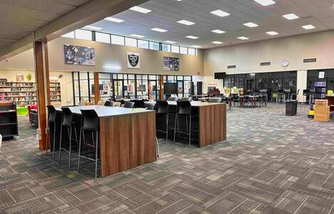 Shiloh High School Media Center in Snellville