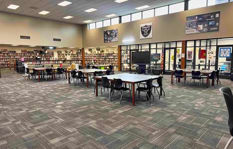 Shiloh High School Media Center in Snellville
