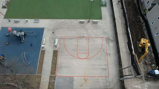 Perez - Manuel Perez Elementary School Outdoor Basketball Courts in Chicago 2