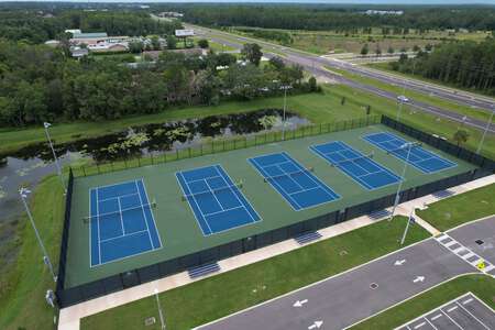 Angeline Academy of Innovation Tennis Court 4 in Land O’ Lakes