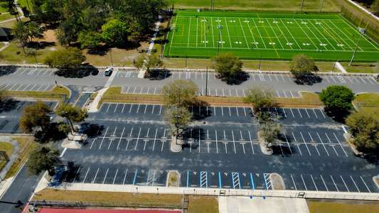 Fruit Cove Middle School Parking Lot - Main in St. Johns 2