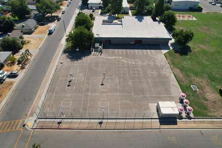 Fremont Elementary School Outdoor Basketball Courts in Fresno