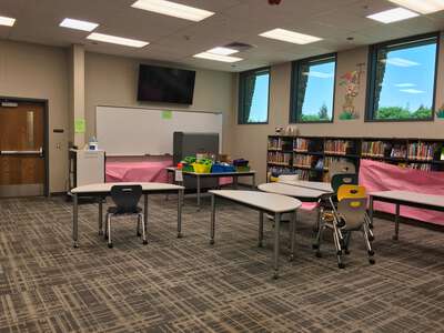 Denton Elementary School Library in Visalia