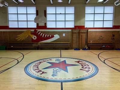 Edwin J. Kiest Elementary School Gymnasium in Dallas