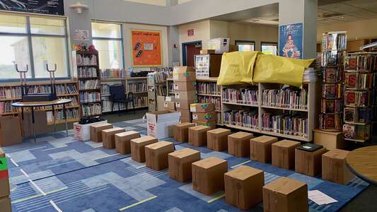 Tomas Rivera Elementary School Library in Riverside 3