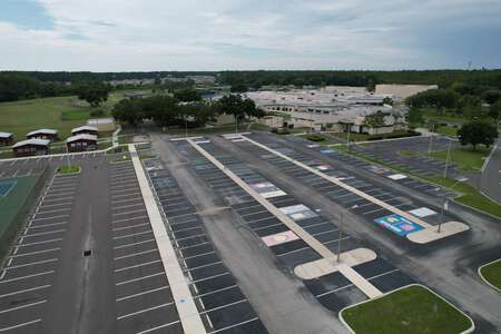 Land O’ Lakes High School Parking Lot- Student in Land O' Lakes 3