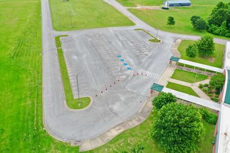Helen Tyson Middle School Parking Lot in Springdale