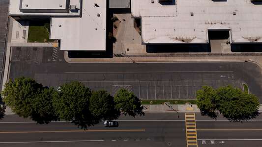 El Portal Middle School Parking Lot - Front in Escalon 2