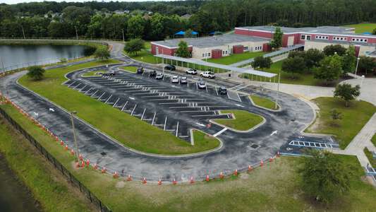 Liberty Pines Academy Parking Lot in St. Johns 3
