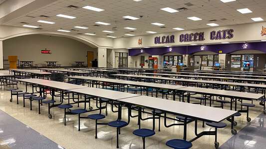 Clear Creek Middle School Cafeteria in Ellijay