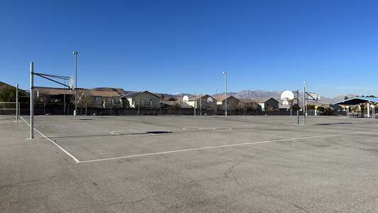 Tanaka - Wayne N. Elementary School Outdoor Basketball Courts in Las Vegas