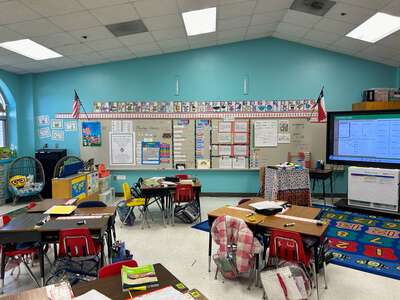 Julian T Saldivar Elementary School Classroom Standard in Dallas