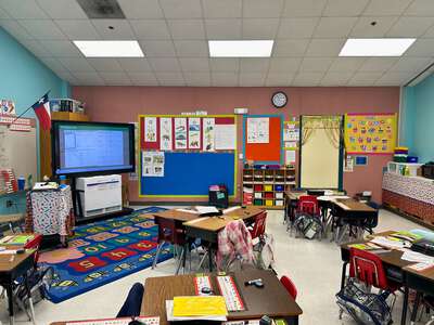 Julian T Saldivar Elementary School Classroom Standard in Dallas
