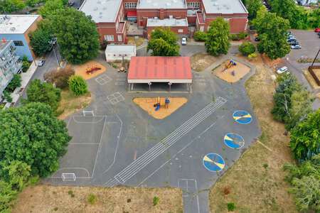 Boise Eliot Elementary School Blacktop in Portland