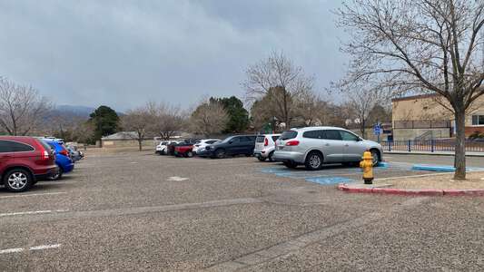 Montezuma Elementary School Parking Lot in Albuquerque